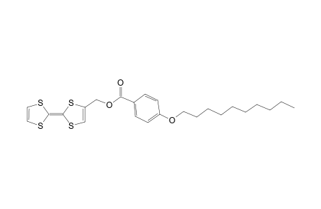 4-(4-Decyloxy-benzoyoxymethyl)tetrathiafulvalene