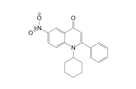 1-Cyclohexane-6-nitro-4-oxo-2-phenylquinoline