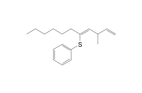 3-Methyl-5-phenylthioundeca-1,4(Z)-diene