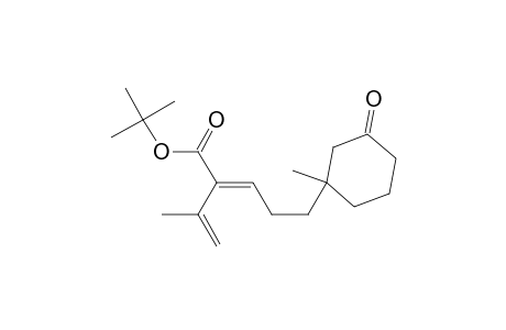 1,1-Dimethylethyl (E)-2-Isopropenyl-5-(1-methyl-3-oxocyclohexyl)-2-pentenoate