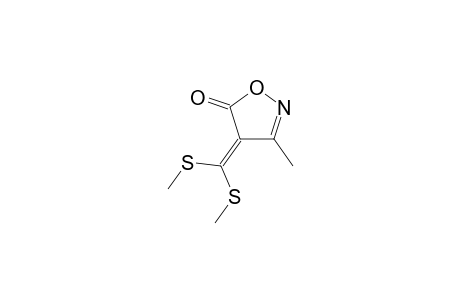 4-[(Bis(methylthio)methylene]-3-methylisoxazol-5(4H)-one