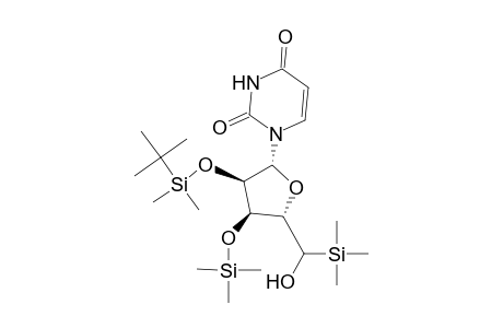 Uridine, 2'-O-[(1,1-dimethylethyl)dimethylsilyl]-3',5'-bis-O-(trimethylsilyl)-