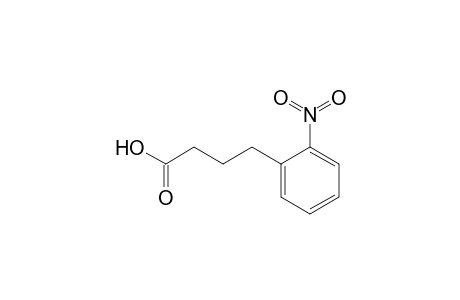 4-(2-nitrophenyl)butanoic acid
