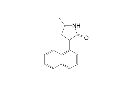 5-Methyl-3-(1-naphthyl)-2-oxopyrrolidin