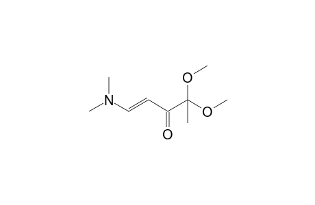 (1E)-1-(Dimethylamino)-4,4-dimethoxy-1-penten-3-one