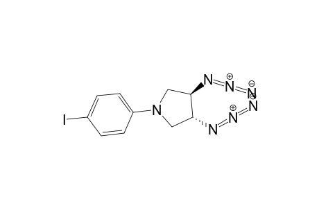 (3R,4R)-3,4-Diazido-1-(4-iodophenyl)pyrrolidine