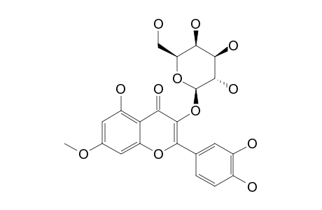 RHAMNTIN-3-O-BETA-D-(4)C1-GALACTOPYRANOSIDE