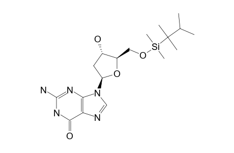 5'-O-DIMETHYLTHEXYLSILYL-2'-DEOXYGUANOSINE