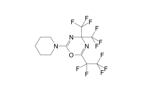 2-(1,1,2,2,2-Pentafluoroethyl)-6-(1-piperidinyl)-4,4-bis(trifluoromethyl)-4H-1,3,5-oxadiazine