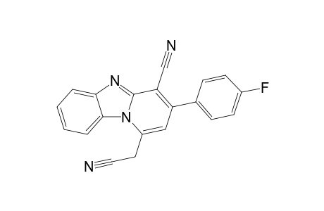 1-(cyanomethyl)-3-(4-fluorophenyl)-4-pyrido[1,2-a]benzimidazolecarbonitrile