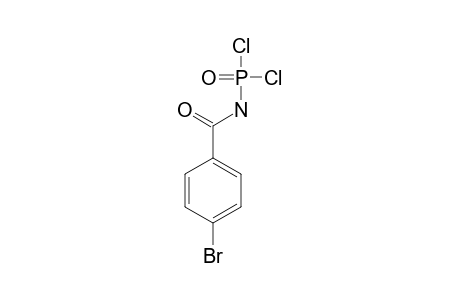 PARA-BR-C6H4C(O)NHP(O)CL2;N-(PARA-BROMO)-BENZOYL-DICHLORO-PHOSPHORIC-AMIDE