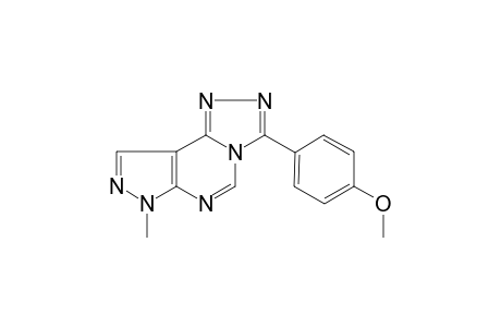 3-(4-Methoxyphenyl)-7-methyl-7H-pyrazolo[4,3-e][1,2,4]triazolo[4,3-c]pyrimidine