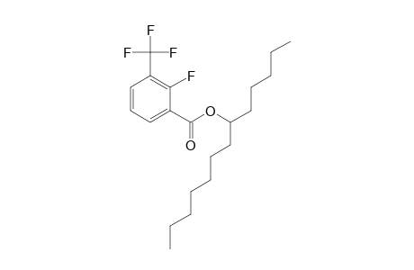 2-Fluoro-3-trifluoromethylbenzoic acid, 6-tridecyl ester