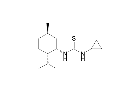 1-cyclopropyl-3-[(1S,2S,5R)-2-isopropyl-5-methyl-cyclohexyl]thiourea