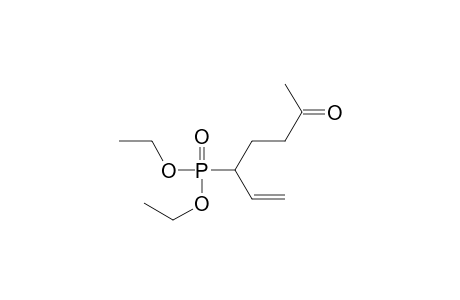 Diethyl 1-(3-oxobuytl)prop-2-enylphosphonate