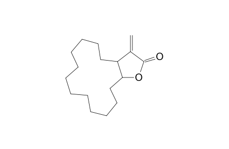 3-Methylene-3a,4,5,6,7,8,9,10,11,12,13,14,15,15a-tetradecahydrocyclotetradeca[b]furan-2-one
