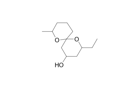 (2RS,4RS,6SR,8RS)-2-Ethyl-8-methyl-1,7-dioxaspiro[5.5]undecan-4-ol