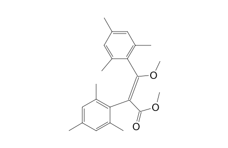 (Z)-2,3-dimesityl-3-methoxy-acrylic acid methyl ester