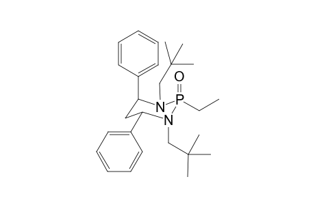 2-Ethyl-1,3-bis-[(2',2'-dimethylpropyl]-4,6-diphenyl-1,3,2-diazaphosphorinane - 2-oxide