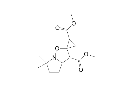 Hexahydro-2,3'-dimethoxycarbonyl-6',6'-dimethylspiro[cyclopropane-1,2'-pyrrolo[1,2-b]isoxazole] isomer