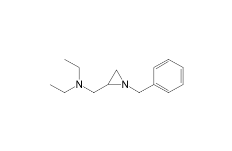2-(N,N-Diethylamino)methyl-1-(phenylmethyl)aziridine