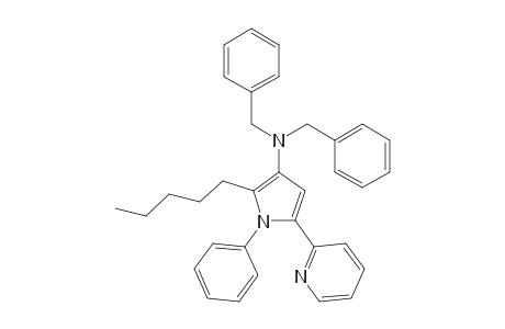 N,N-Dibenzyl-2-pentyl-1-phenyl-5-(pyridin-2-yl)-1H-pyrrol-3-amine