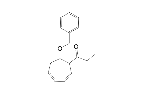 1-(Phenylmethoxy)-2-(3-(1-oxopropyl)-3,5-cycloheptadiene