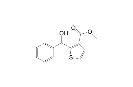 3-Thiophenecarboxylic acid, 2-(hydroxyphenylmethyl)-, methyl ester