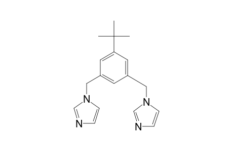 1-[3-tert-butyl-5-(imidazol-1-ylmethyl)benzyl]imidazole