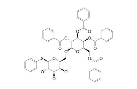 PHENYL-2,3,4,6-TETRA-O-BENZOYL-BETA-D-GALACTOPYRANOSYL-(1->6)-1-THIO-BETA-D-GALACTOPYRANOSIDE
