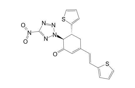 TRANS-6-(5-NITROTETRAZOL-2-YL)-5-(2-THIENYL)-3-[2-(2-THIENYL)-VINYL]-CYCLOHEX-2-ENONE