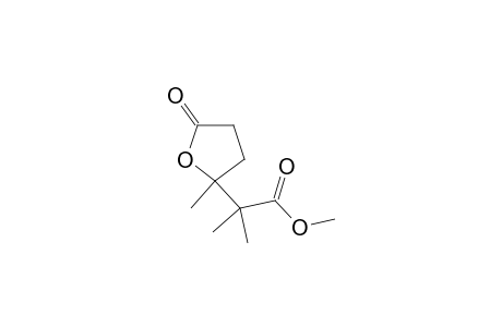 Methyl 2-methyl-2-(2-methyl-5-oxotetrahydrofuran-2-yl)propanoate