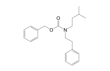 Carbonic acid, monoamide, N-(2-phenylethyl)-N-isopentyl-, benzyl ester