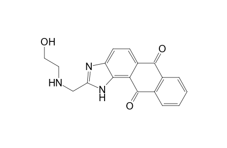 2-[(2-hydroxyethylamino)methyl]-3H-naphtho[3,2-e]benzimidazole-6,11-dione
