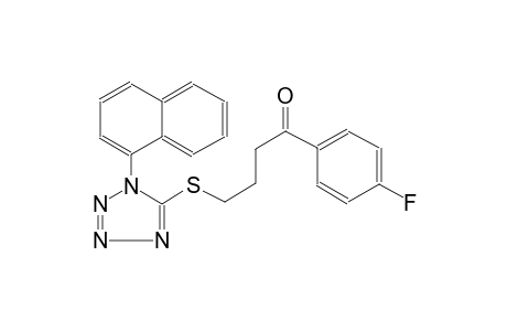 1-butanone, 1-(4-fluorophenyl)-4-[[1-(1-naphthalenyl)-1H-tetrazol-5-yl]thio]-