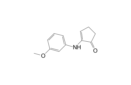 2-(3-Methoxyphenylamino)-2-cyclopenten-1-one