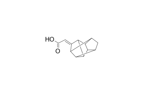 2-(pentacyclo[5.3.0.0(2,6).0(4,10).0(5,8)]dec-3'-ylidene)acetic acid