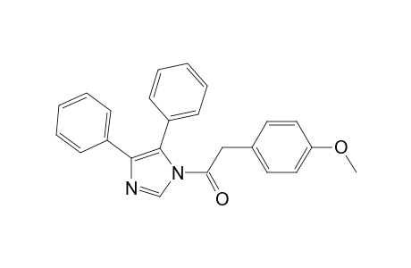 1-(4,5-diphenyl-1-imidazolyl)-2-(4-methoxyphenyl)ethanone