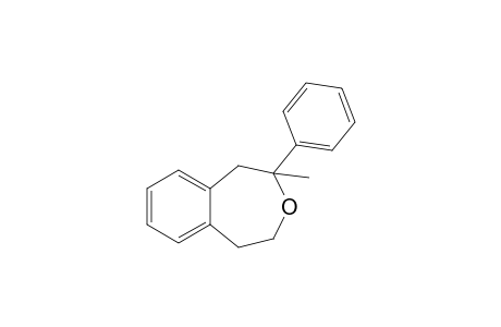 2-Methyl-1,2,4,5-tetrahydro-2-phenyl-3-benzoxepine