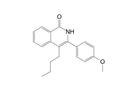 4-n-Butyl-3-(4'-methoxyphenyl)isoquinolin-1(2H)-one