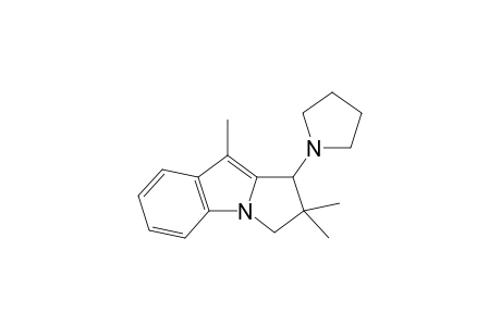 2,2,4-trimethyl-3-(1-pyrrolidinyl)-1,3-dihydropyrrolo[1,2-a]indole