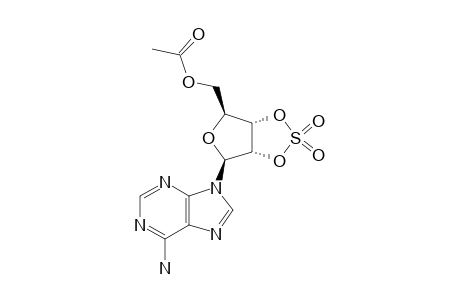 5'-O-(Acetyl)-2',3'-O-sulfonyladenosine