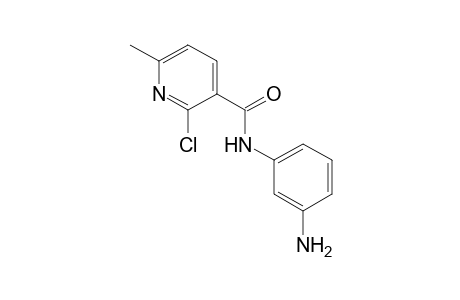 3-Pyridinecarboxamide, N-(3-aminophenyl)-2-chloro-6-methyl-