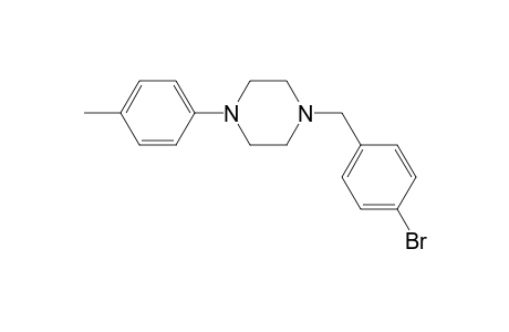 1-(4-Bromobenzyl)-4-(4-methylphenyl)piperazine