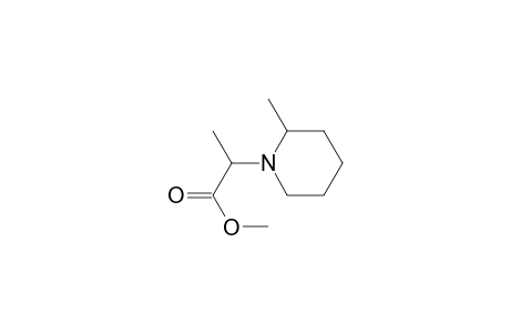 2-(2-Methyl-1-piperidinyl)propanoic acid methyl ester