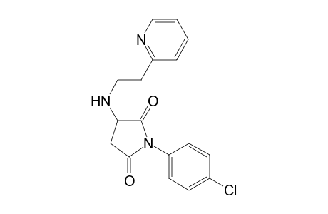 1-(4-Chloro-phenyl)-3-(2-pyridin-2-yl-ethylamino)-pyrrolidine-2,5-dione