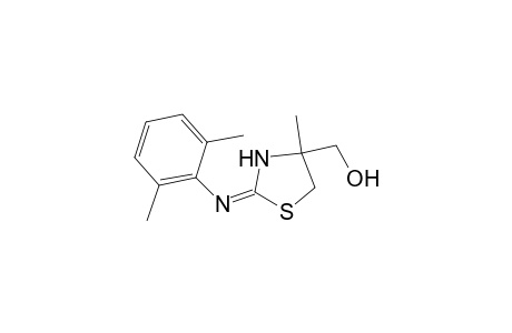 ((2E)-2-[(2,6-Dimethylphenyl)imino]-4-methyl-1,3-thiazolidin-4-yl)methanol