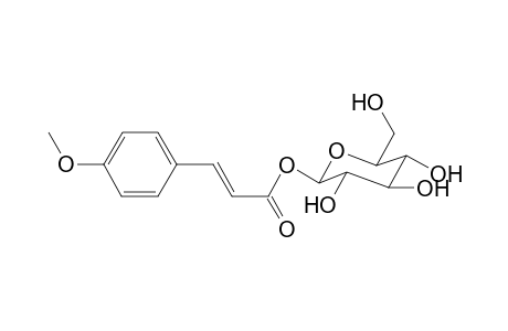 4-Methoxycinnamic .beta.glucopyranoside