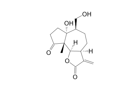(3aS,6R,6aR,9aS,9bR)-3,3a,4,5,6,6a,7,8,9a,9b-Decahydro-6a-hydroxy-6-(hydroxymethyl)-9a-methyl-3-methyleneazuleno[4,5-b]furan-2,9-dione