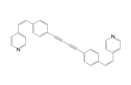 (Z,Z)-1,4-Di[(4-pyridylethenyl)-4-phenyl]buta-1,3-diyne